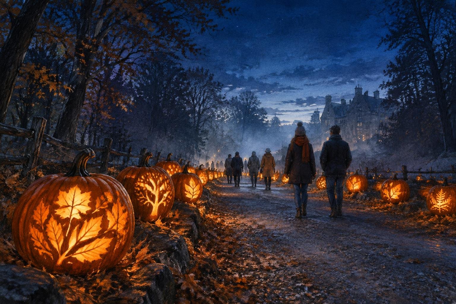 Great Jack O'Lantern Blaze: 7.000 calabazas iluminadas en el valle del Hudson