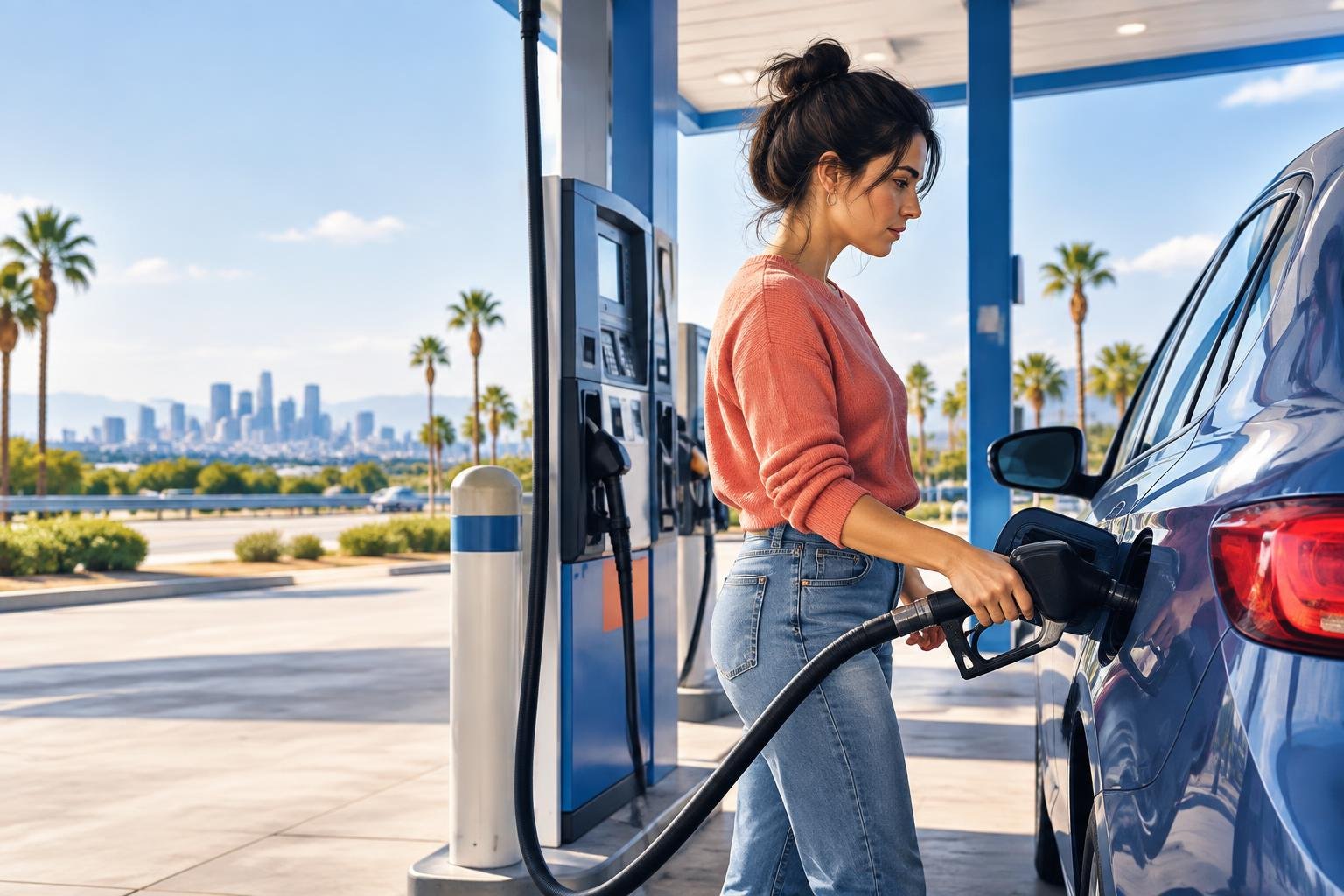 Nafta a US$ 4,48: 7 cosas que tenés que saber si alquilás auto en USA